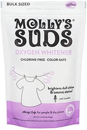 Molly's Suds Natural Oxygen Whitener | Natural Bleach Alternative, Plant-Derived Ingredients | Wh...